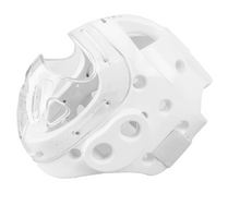 Load image into Gallery viewer, WKF APPROVED KIDS KARATE HEAD GUARD WITH MASK