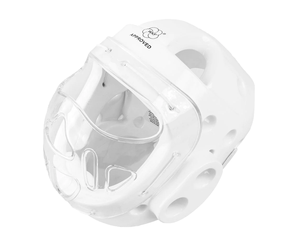 karate protective gear WKF APPROVED KIDS KARATE HEAD GUARD WITH MASK XL