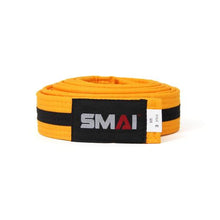 Load image into Gallery viewer, SMAI Black Stripe Color Belt