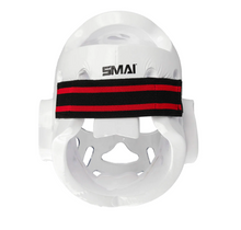 Load image into Gallery viewer, WKF APPROVED KIDS KARATE HEAD GUARD WITH MASK