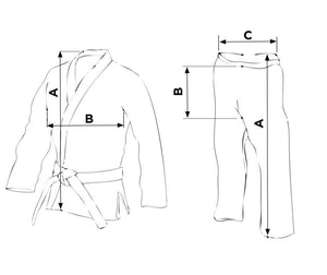SMAI- WKF Approved Student Uniform (kumite cut)