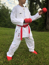 Load image into Gallery viewer, SMAI Gold Elite Kumite Gi 7 oz- WKF Approved