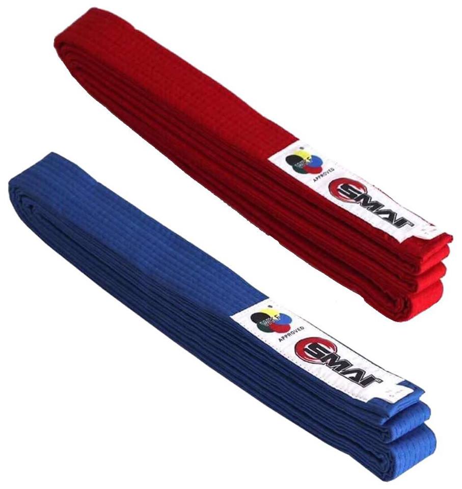SMAI Karate Competition Belt- WKF Approved, 4cm width, thick. – SMAI USA  KARATE, image size:907x960