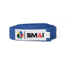 Load image into Gallery viewer, SMAI Karate Competition Belt- WKF Approved, 4cm width, thick.